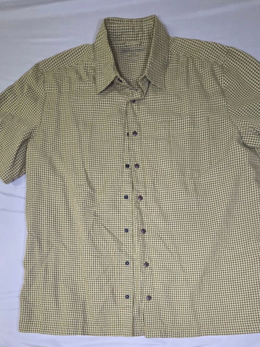 5.11 Tactical Olive Micro-Check SS Shirt L